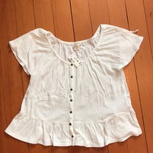 Aero White Blouse